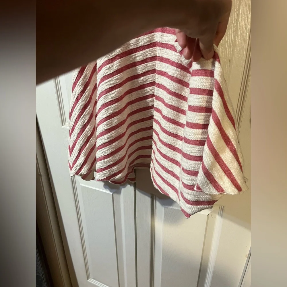 Free People Open Back Fit & Flare Dress With Pockets & Striped Boho Size Small - Picture 3 of 14